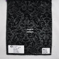 Schwarzer Jacquard-Samtjackenstoff mit Design aus China